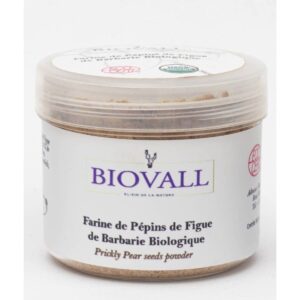 Poudre exfoliante biologique éclatante pour peau revitalisée 100 g