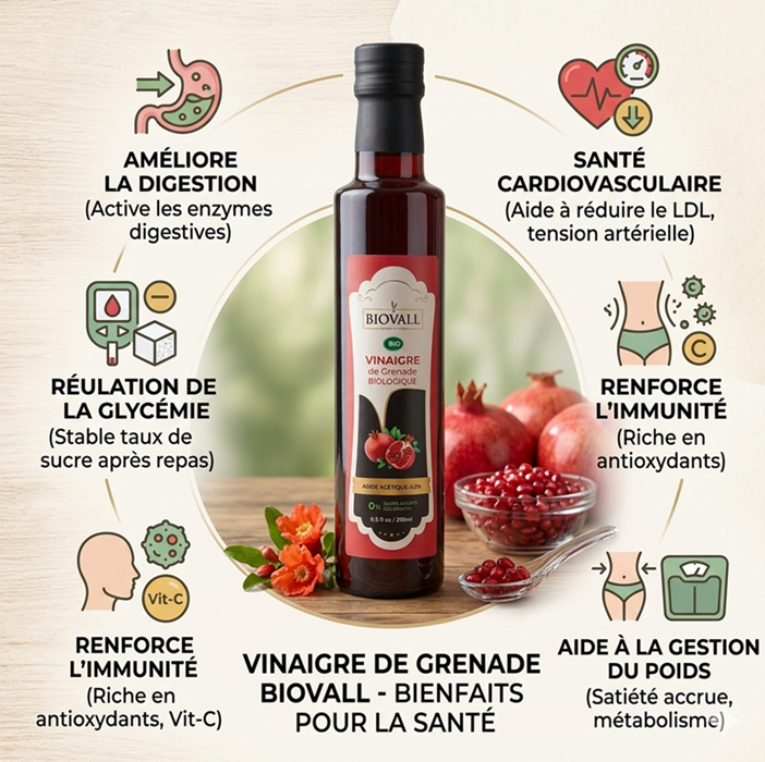 Vinaigre grenade pour renforcer votre immunité et santé – Image 4