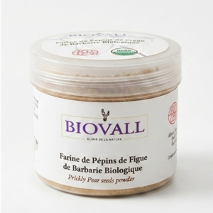 Poudre exfoliante biologique éclatante pour peau revitalisée 100 g